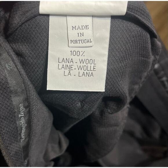 Ermenegildo Zegna 100% Wool Pleated Mens Dress Pants 75L102 32X28 Reg Luxury - Picture 8 of 11